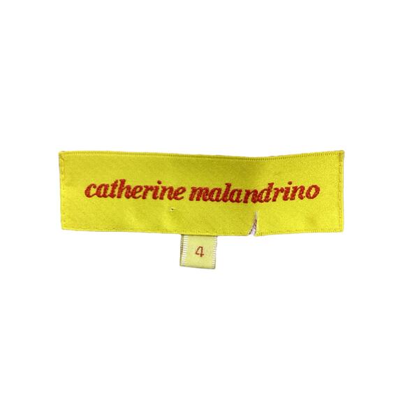 Catherine Malandrino Dress Women’s Size 4 Wrap Style Summer Dress Multicolor - Picture 7 of 7